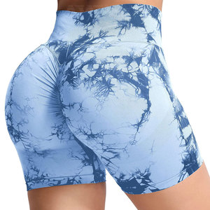 Shorts Deportivos de Cintura Alta para Mujer, sin Costuras, con Logotipo Personalizado al por Mayor, Shorts de Gimnasio, Venta Directa de Fábrica, Shorts Deportivos para Mujer - Product Image 2