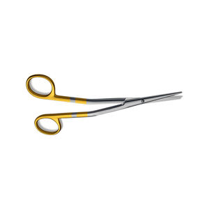 Ciseaux Cottle de Haute Qualité, Angulaires, à Lame Serrée et Émoussée, Demi-Or, en Acier Inoxydable, Tranchants, pour Amygdales, par Dentavex - Product Image 2