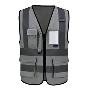 Gilet de travail réfléchissant sur mesure, qualité supérieure, gilet de travail pour homme, gilet de travail léger - Product Image 1