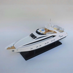 YATE SUN GLIDER II, Modelo de Yate Moderno de Madera Hecho a Mano, Decoración para el Hogar, Colección, Regalo Empresarial - Product Image 1