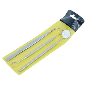 Reusable Dental Diagnostic Instrument Set Stainless Steel Mouth <b>Mirror</b> Explorer Tweezers Professional <b>Dentist</b> Examination Kit CE - Product Image 4