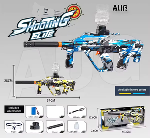 Factory Direct High Speed AUG Blaster Electric Automatic Toy <strong>Guns</strong> <strong>Hopper</strong> Loading Blasters for Kids Christmas Gift - Product Image 5
