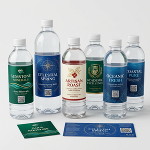 Étiquettes d'emballage personnalisées en PVC, autocollants résistants à l'eau et durables pour boîtes de produits, sacs, conteneurs, emballages de vente au détail - Product Image 2