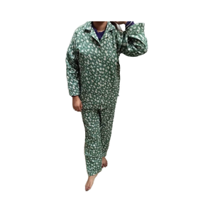 Ensemble de pyjama en coton indien fait à la main pour femmes vêtements de salon d'été à imprimé bloc pour demoiselles d'honneur invités de mariage ensemble de pyjama personnalisé - Product Image 1