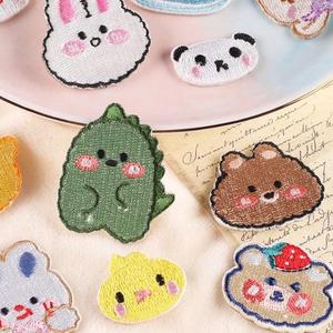 Patch brodé méduse mignon thermocollant pour casquettes de baseball, chapeaux, sacs à dos, vestes, DIY, mode marine, vente en gros - Product Image 6
