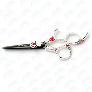 Tijeras de Peluquería Modernas y Ecológicas de Diseño Afilado, Coloridas, de Acero Inoxidable Japonés, Profesionales para Salón de Belleza - Product Image 6