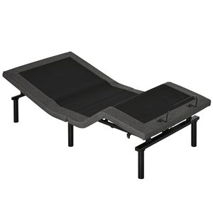 Base de Cama Ergonómica Ajustable con Función de Gravedad Cero, Inclinación de Cabeza y Pies para el Control del Estrés, Control Remoto Inalámbrico con Memoria - Product Image 1
