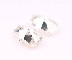 Par de Diamantes Sueltos Cultivados en Laboratorio con Forma de Mano de Hamsa de 2.51CT para Anillos, Pendientes, Colgantes, Fabricación de Joyas, Regalo Religioso - Product Image 3