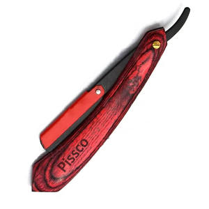 Navaja de Afeitar Recta para Hombre, Cuchilla de Barbero para Barba con Hoja Intercambiable - Product Image 1