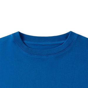 เสื้อยืดโอเวอร์ไซส์ผ้าฝ้าย 100% หนา 280gsm สำหรับผู้ชาย แขนสั้น สีพื้น สไตล์สตรีทแวร์ ไซส์ใหญ่ โลโก้ด้านหน้า เป็นมิตรกับสิ่งแวดล้อม - Product Image 4