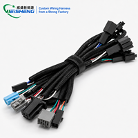 Ensemble de connecteurs multi-branques pour faisceau de câbles de porte et de siège automobile sur mesure