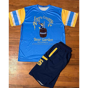 Conjunto de Uniforme de Fútbol Personalizado con Nombre de Equipo, con Calcetines, 100% Poliéster, Tejido Transpirable, Opciones de Logotipo y Diseño Personalizados - Product Image 3