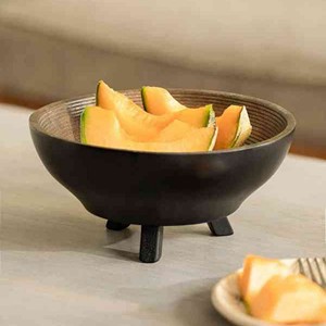 Bols de service modernes jetables en bois de manguier et d'acacia, artisanaux, pour salades, vaisselle de fête, prix de gros usine, fabriqués en Inde - Product Image 2
