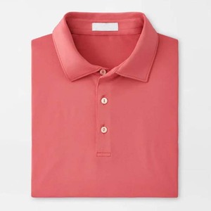 Men's <b>Pink</b> Short Sleeve Cotton Pique <b>Polo</b> <b>Shirt</b> Regular Fit Casual Solid Color Breathable Knitted Design 2 MOQ - Product Image 6
