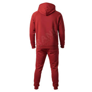 Survêtements pour hommes 2 pièces, grande taille, logo personnalisé, survêtement en coton et polyester, survêtements décontractés pour hommes - Product Image 2