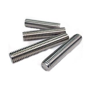 Tige filetée GI 6 mm en acier galvanisé, tige filetée industrielle, fixateur métallique, tige filetée pour raccords de tuyauterie, pièces de construction - Product Image 4