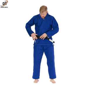Custom Design Unisex Adult Karate Training Uniform Lightweight Polyester/Cotton <b>Blend</b> Full Sleeves OEM Service Available - Product Image 5