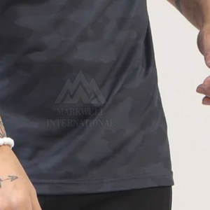 T-shirts de sport pour hommes à faible MOQ, séchage rapide et confortables, pour la vente en ligne - Product Image 5