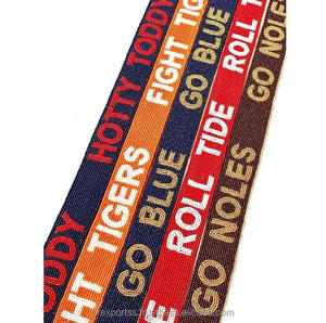 Creative for Dat Geaux Tigers War Eagle Go Dawgs <b>Strap</b> Handmade Embroidery Custom Durable <b>Shoulder</b> Belt Stylish Beaded Purse Bag - Product Image 3