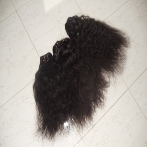 Cabello Humano Virgen Remy Indio Seven Hills Pre-Adherido con Ondas Corporales, Doble Trama a Máquina, Puntas Gruesas, 4 Onzas, Color Natural Andhra - Product Image 2