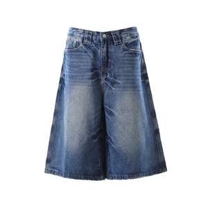 Fabricante OEM de Shorts de Mezclilla para Hombre, Shorts de Mezclilla con Dobladillo Crudo, Estilo Urbano, Logotipo Personalizado para Marcas de Ropa de Boutique - Product Image 5
