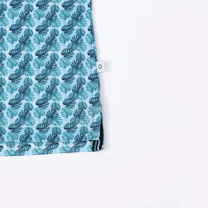 Chemise d'été décontractée pour homme avec logo personnalisé, imprimé intégral, manches courtes, respirante, anti-plis, séchage rapide, service OEM ODM - Product Image 4