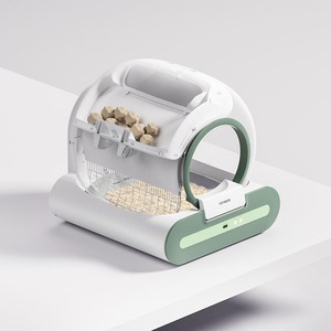 Sudex Large Size Smart Automatic <b>Cat</b> Litter <b>Box</b> Self Cleaning Multi <b>Cat</b> Use Updated Design Odor Control WiFi Enabled System - Product Image 5