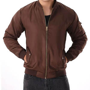 Chaqueta Bomber de Algodón 100% Impermeable, Cortavientos, Ecológica, Transpirable, de Primera Calidad, Estilo Urbano, para Otoño, Precios al por Mayor - Product Image 4
