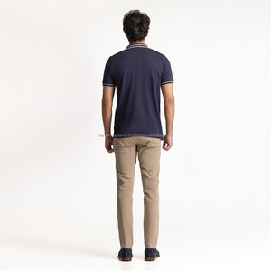 Nardon เสื้อโปโลผู้ชาย5แพ็ค, สำหรับประสิทธิภาพการทำงานกอล์ฟแขนสั้นและกีฬาลำลองดีไซน์พิมพ์ลายสีพื้น - Product Image 2