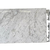 Dalles et plaques de granit blanc Andromeda poli, naturel et moderne, haute résistance, pour monuments, comptoirs et pierres tombales, Vinayak Villa
