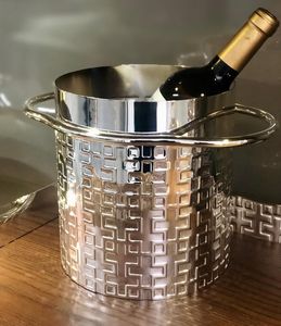 Elegant luxury bar decor classy beverage cooler luxury <b>interior</b> <b>accessory</b> decorative metallic cooler modern bucket premium - Product Image 1