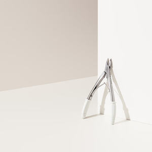 Pinzas para cutículas profesionales de acero inoxidable LUCANUS, 1/2 mandíbula, 1/4 mandíbula, estilo de lujo, hoja recta, herramienta para uñas para uso en salón - Product Image 4