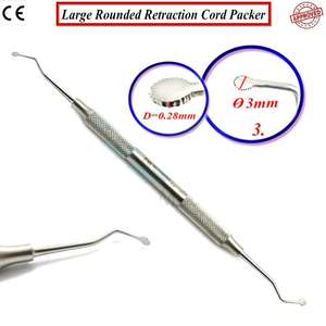 เครื่องมือทันตกรรม Shuja Surgico สำหรับรัดสายเคเบิลแบบกลมขนาดใหญ่ เส้นผ่านศูนย์กลาง 3 มม. พร้อมด้ามจับแบบมีร่อง ได้รับการรับรองมาตรฐาน CE - Product Image 6