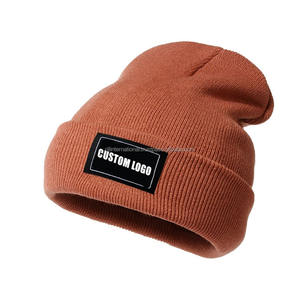 Gorro de Punto Jacquard Vintage Unisex para Invierno, Gorro Casual Cálido y Bonito para Otoño, 100% Acrílico - Product Image 3