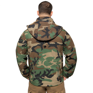 Veste de chasse imperméable de haute qualité en tissu softshell camouflage pour hommes, idéale pour la pêche, la randonnée et les activités tactiques - Product Image 3