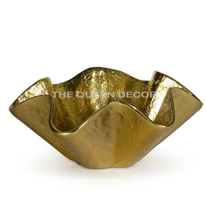 Stainless Steel Metal Round Shape Shinny Polished Embossed Texture Free Decorative Bowl Hot Selling Highest Quality - Product Image 6