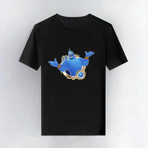 The Magic Lamp 90s – vêtements unisexes pour parents et enfants, à la mode, à manches courtes, décontractés, amples, T-shirt à col rond pour hommes - Product Image 1