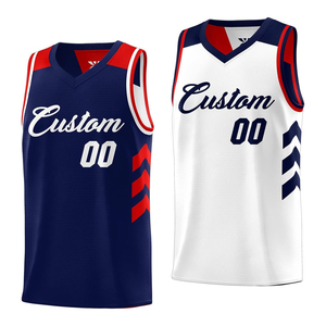 Uniforme de basketball réversible avec logo personnalisé, respirant, double couche, fabricant de vêtements d'équipe, approvisionnement en gros - Product Image 5