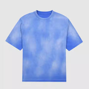 Camiseta premium con lavado ácido y efecto retro desgastado, tela de algodón suave, corte holgado, perfecta para amantes del streetwear. - Product Image 3