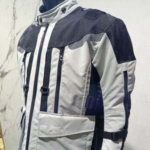 เสื้อแจ็คเก็ตมอเตอร์ไซค์ทัวร์ริ่งพรีเมียม คอร์ดูร่า พร้อมช่องใส่แผ่นป้องกัน แผ่นสะท้อนแสง ปรับได้ เหมาะสำหรับการขับขี่แบบผจญภัย - Product Image 3