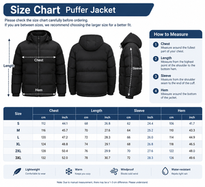Custom Logo <b>Mens</b> Puffer Jacket <b>Winter</b> Warm Bubble <b>Coat</b> Heavyweight Padded <b>Parka</b> Jacket Windproof Outerwear - Product Image 6