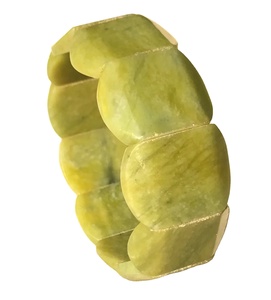 Best Quality Handmade Resin <b>Bracelet</b> Green Irregular Shape Art Design Collectible Sculpture Craft Jewelry Accessory Anniversary - Product Image 1