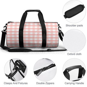 Bolsa de lona de construcción duradera diseñada para viajes, entrenamiento y uso diario con materiales resistentes y rendimiento duradero. - Product Image 5