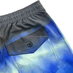 Short d'été décontracté de haute qualité à sublimation pour hommes Short de bain personnalisé en polyester teinture par cravate pour la plage short de bain pour hommes de haute qualité - Product Image 3