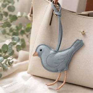 <b>Custom</b> Logo Soft PU Leather JR Brand <b>Keychain</b> for Boutique Gift Shops - Product Image 2