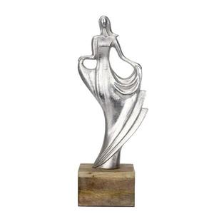 Escultura de Aluminio Fundido de Primera Calidad al por Mayor con Pieza de Arte Decorativa para Diseñadores de Interiores, Tiendas de Decoración del Hogar y Suministro para Exportación - Product Image 2