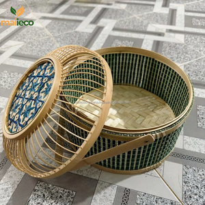 Eco-Friendly Custom Made Bamboo Gift Boxes and Wicker Crafts Storage Bins Skilled Vietnamese Artisans' Designs - Product Image 5