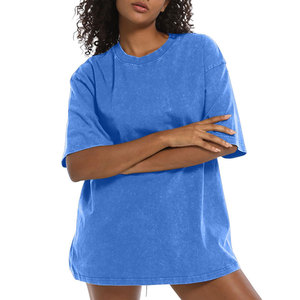 Camisetas Ringer para Mujer con Servicio OEM, Lavado Ácido, Diseño Clásico Único y Elegante, Transpirables, Ecológicas, Color Personalizado - Product Image 1