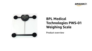 Báscula de pesaje personal BPL - Transparente (PWS-01) - Product Image 1