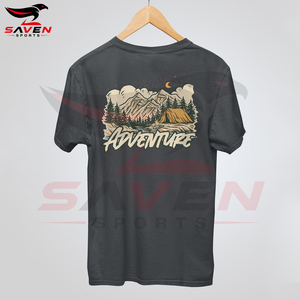 Camisetas de Hombre de la Más Alta Calidad, Estilo Hip Hop, Estampadas, Holgadas, con Logotipo Personalizado, 100% Algodón - Product Image 5
